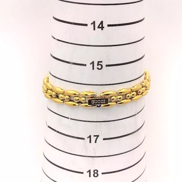 Stunning Gucci 14k Gold Plated Swiss Quartz Watch - Picture 11 of 11